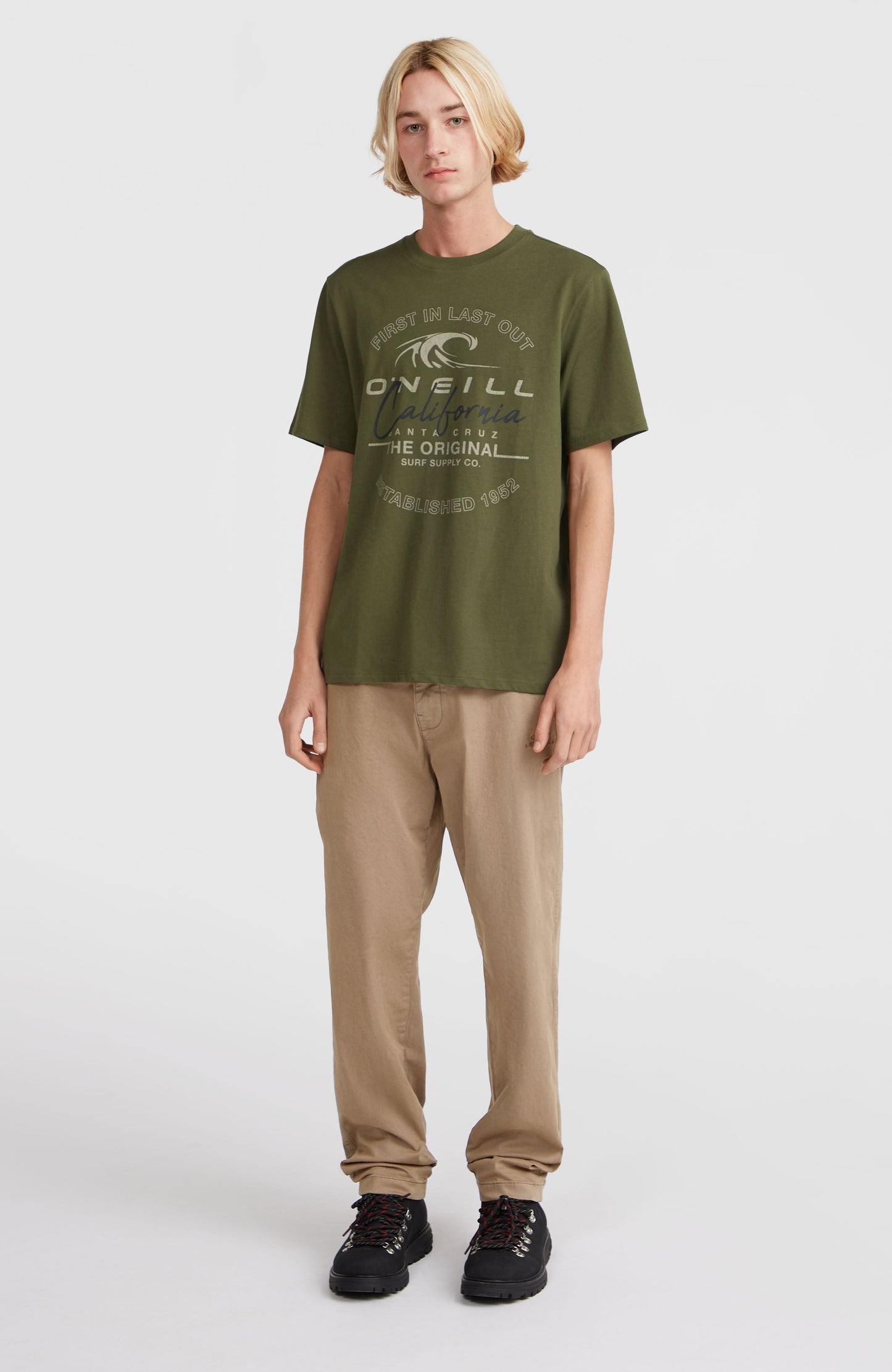 Cali Wave T-Shirt Men Forest Night