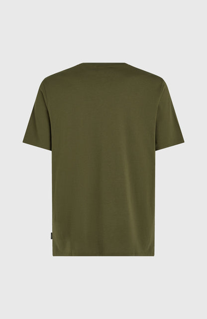 Cali Wave T-Shirt Men Forest Night