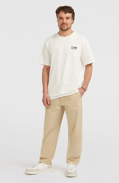 Original Cali Logo T-Shirt Men Snow White