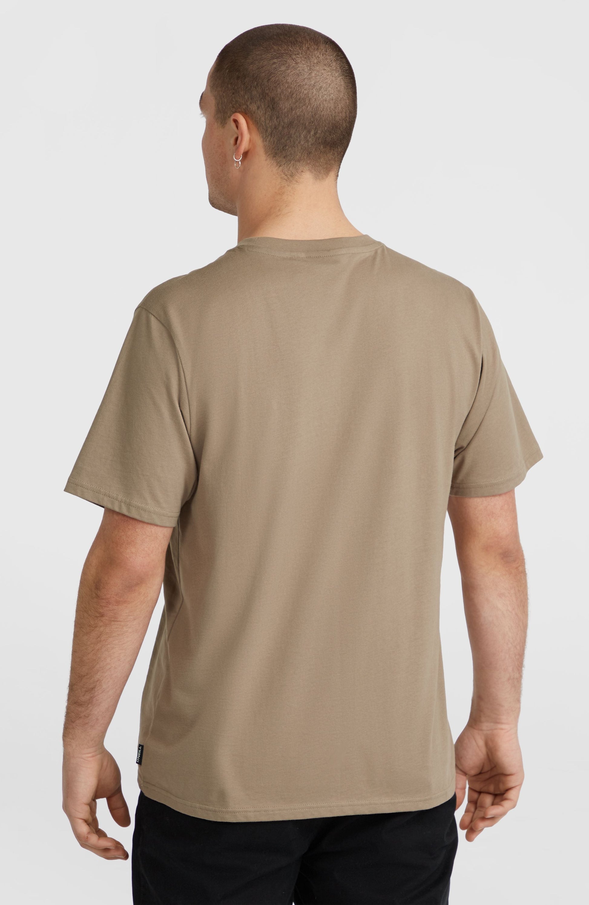 Ikat Graphic T-Shirt Men Concrete