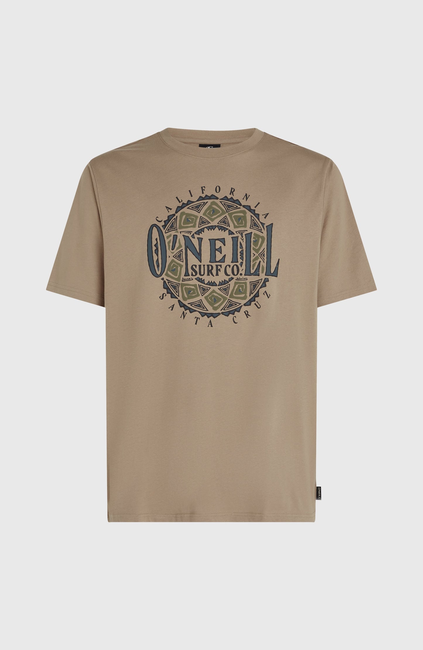 Ikat Graphic T-Shirt Men Concrete