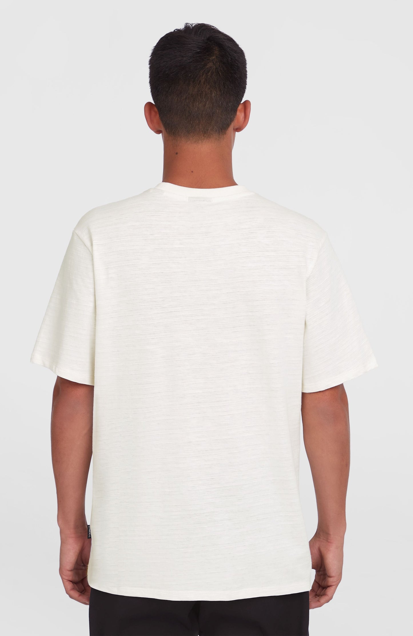 Slub Chest Pocket T-Shirt Men Snow White