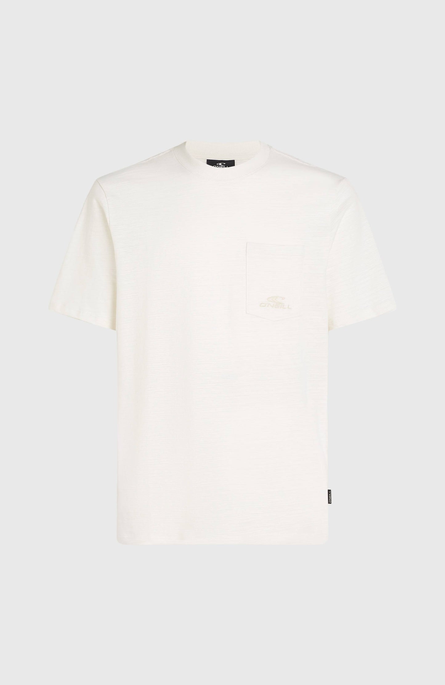 Slub Chest Pocket T-Shirt Men Snow White