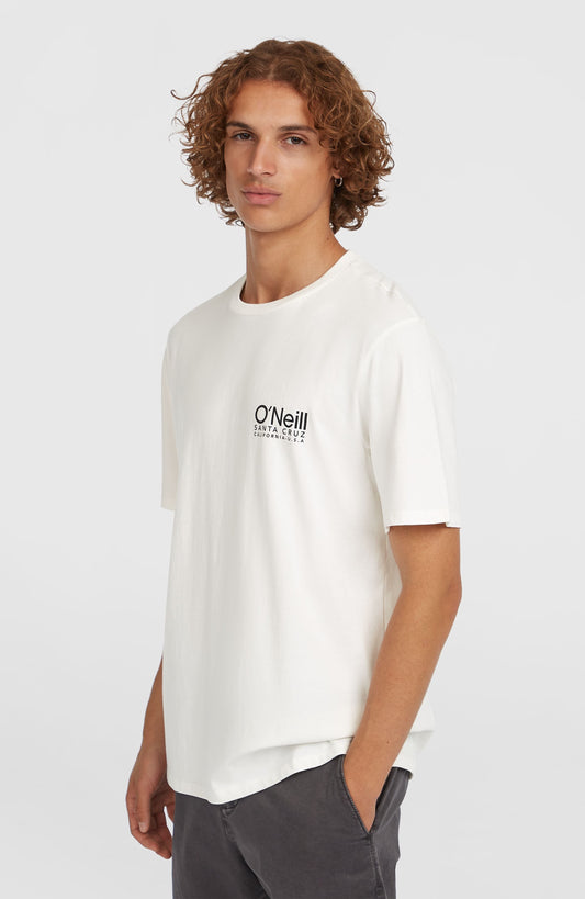 Original Cali Logo T-Shirt Men Snow White