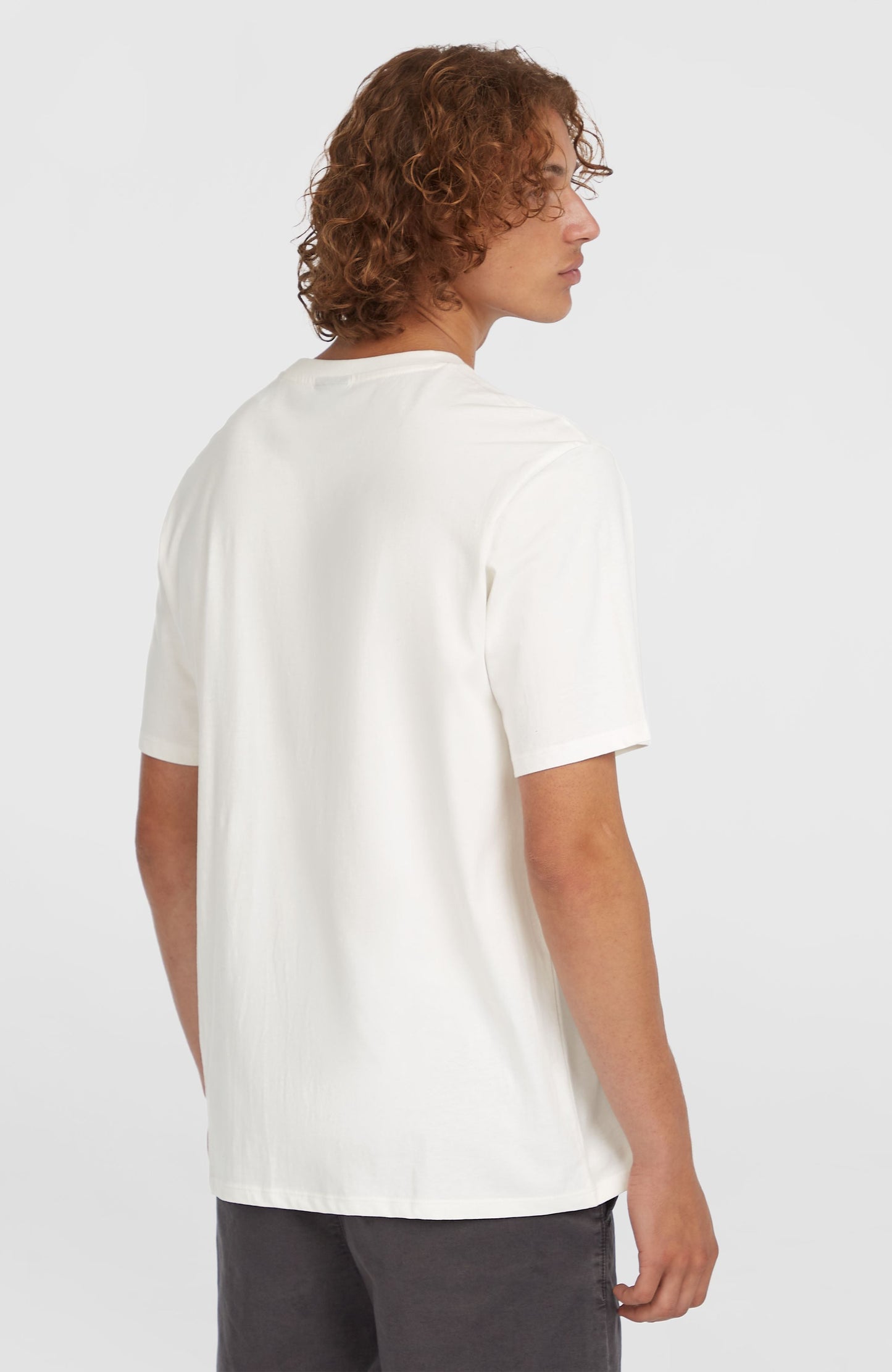 Original Cali Logo T-Shirt Men Snow White