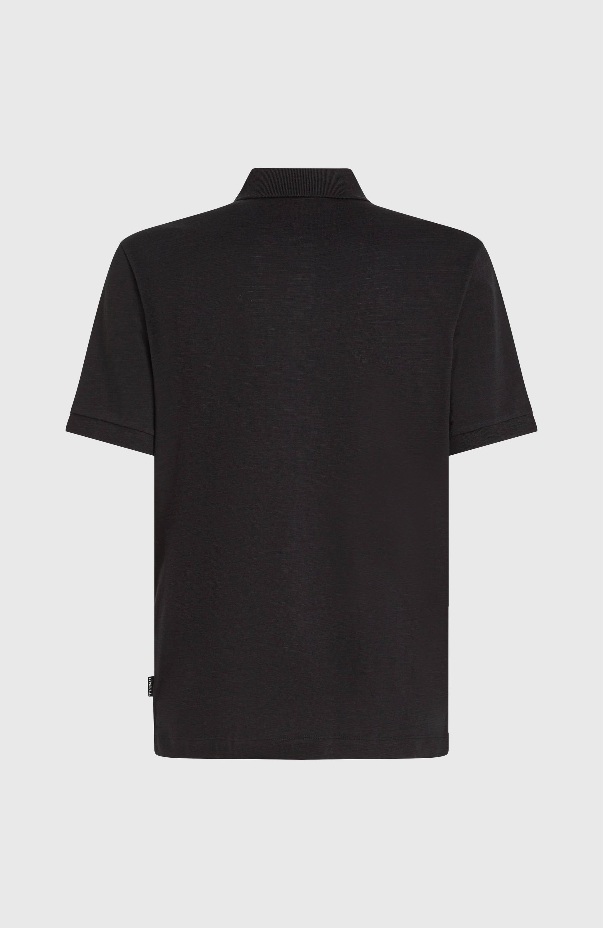 Slub Small Logo Polo Men Black Out