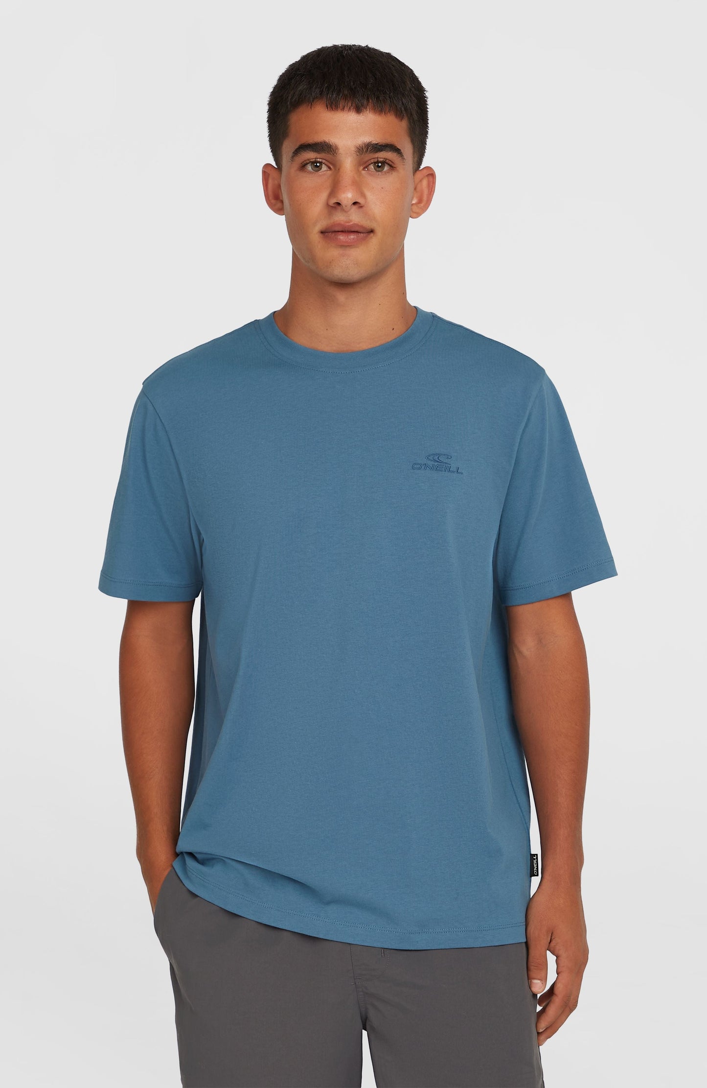 Small Logo T-Shirt Men Copen Blue