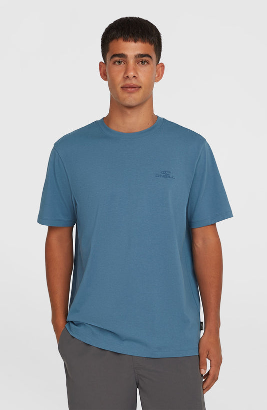 Small Logo T-Shirt Men Copen Blue