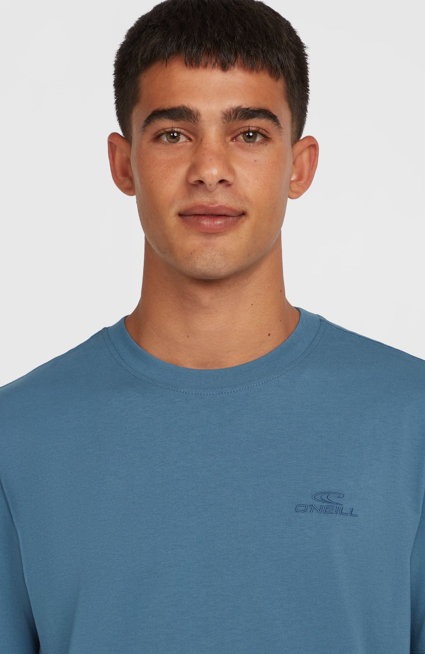 Small Logo T-Shirt Men Copen Blue