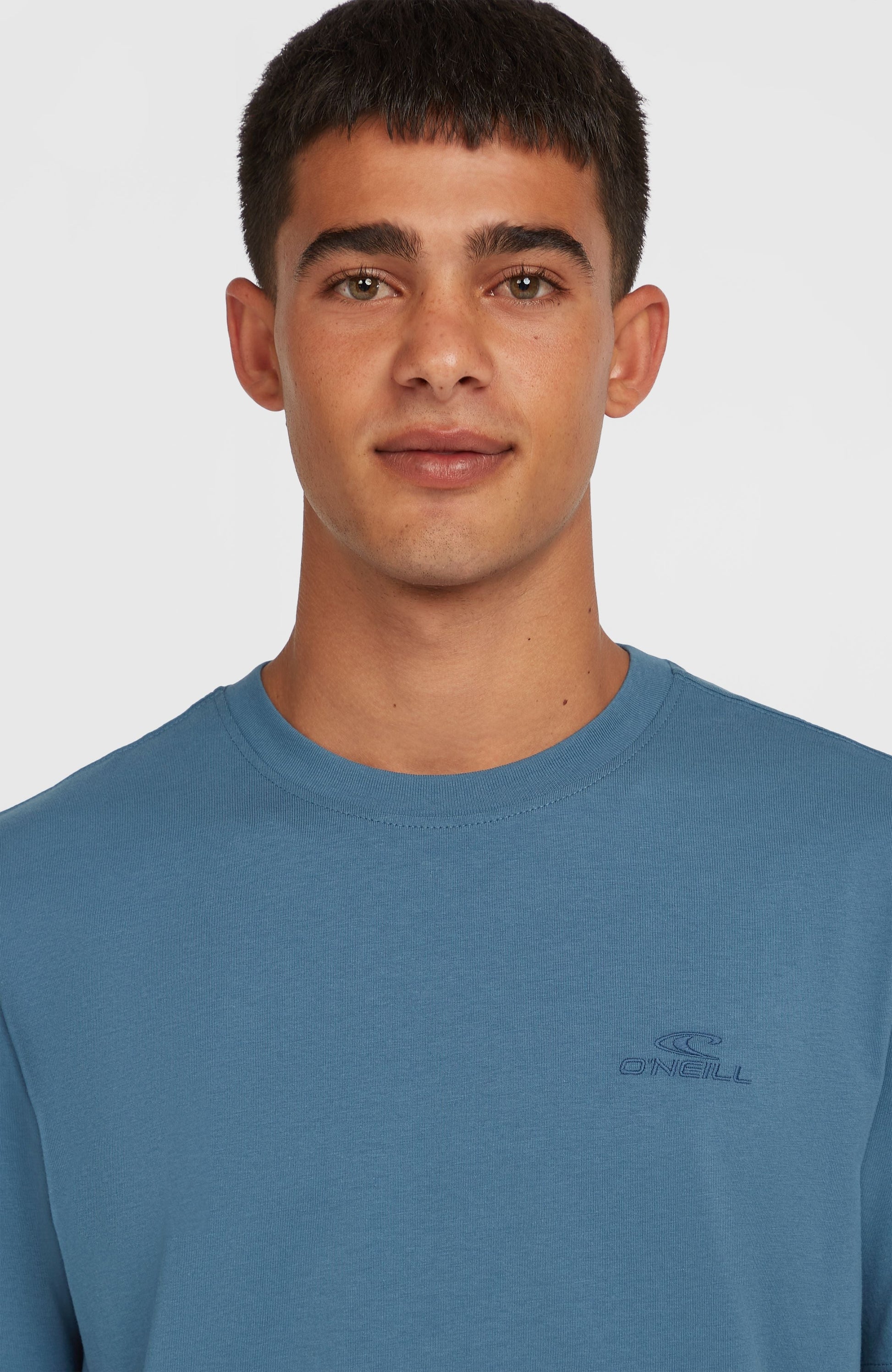 Small Logo T-Shirt Men Copen Blue