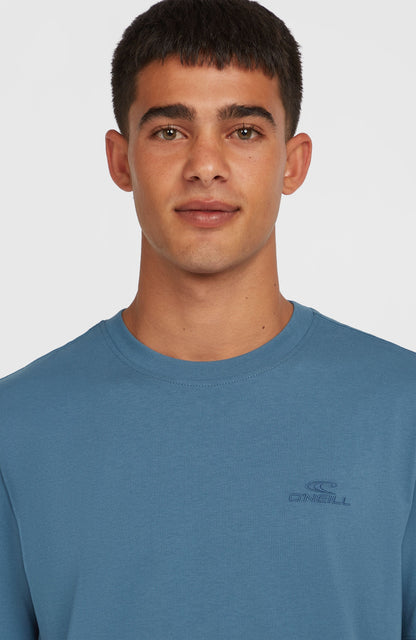 Small Logo T-Shirt Men Copen Blue