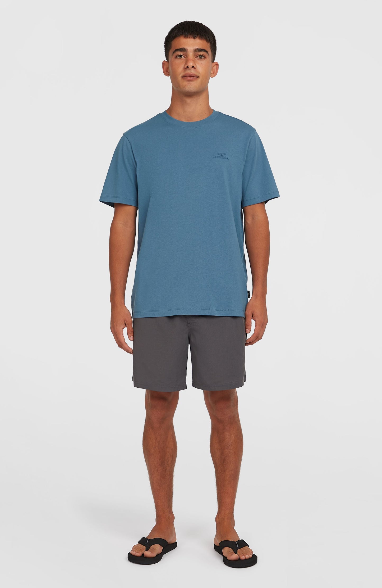 Small Logo T-Shirt Men Copen Blue