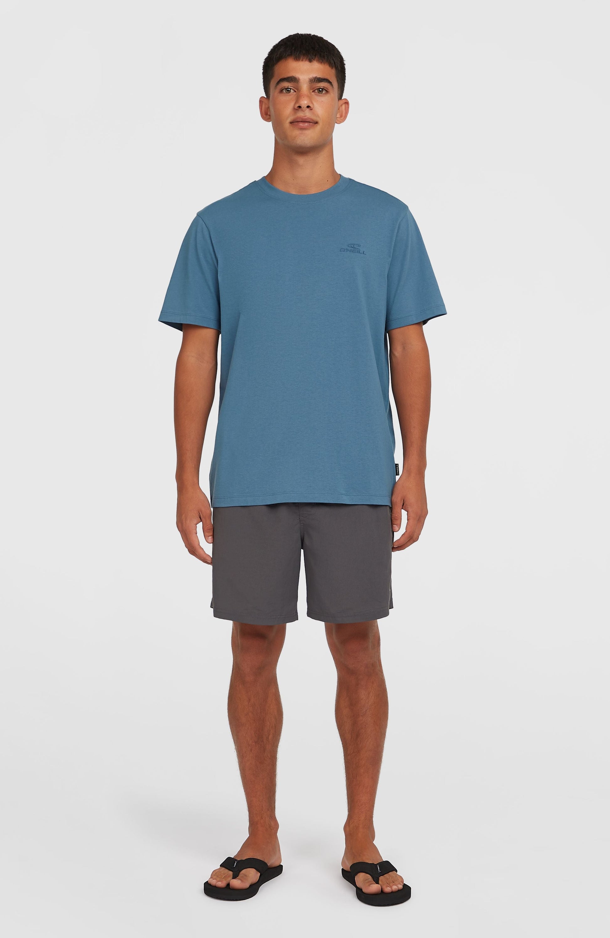 Small Logo T-Shirt Men Copen Blue
