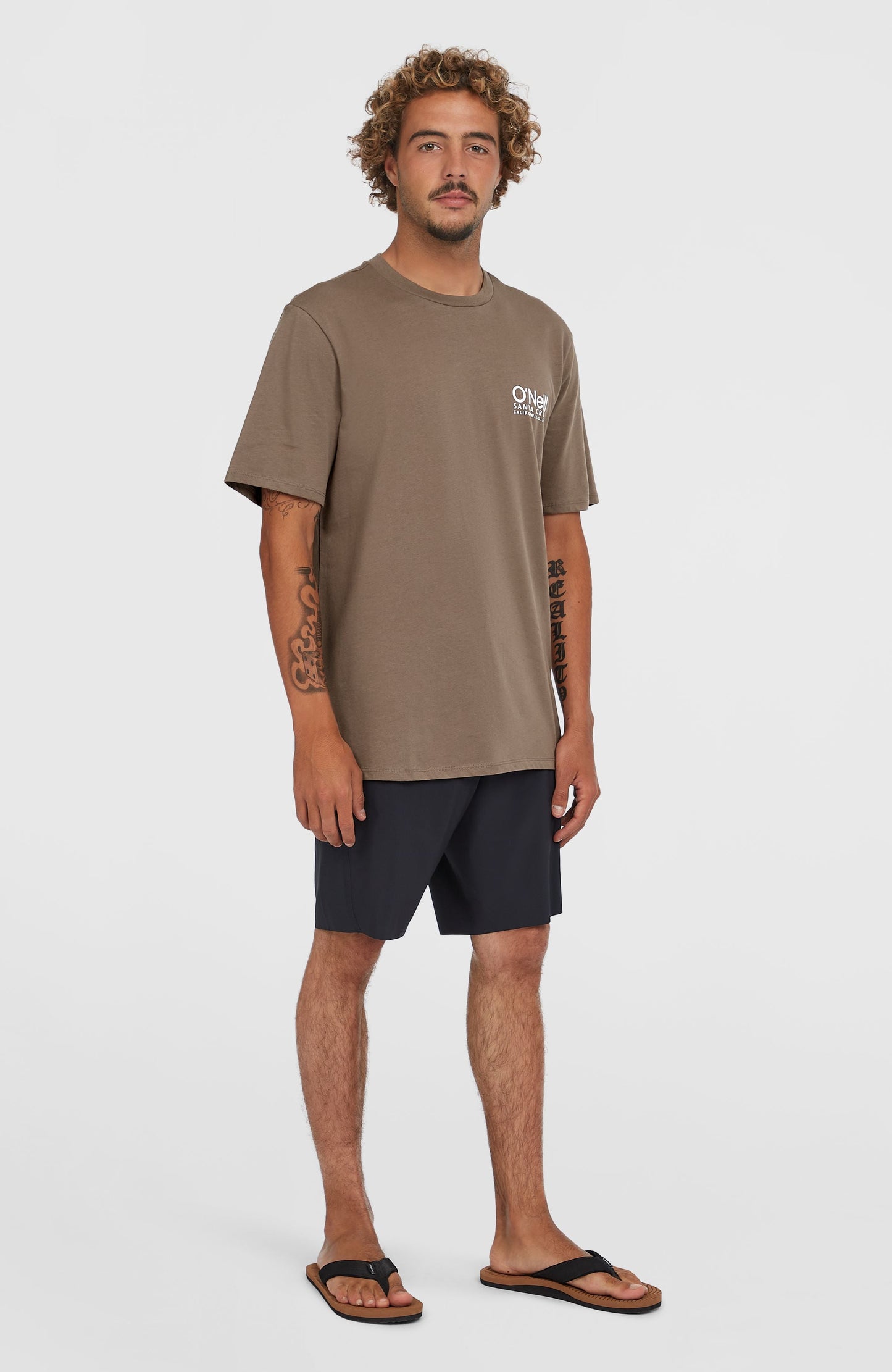 Original Cali Logo T-Shirt Men Pure Cashmere