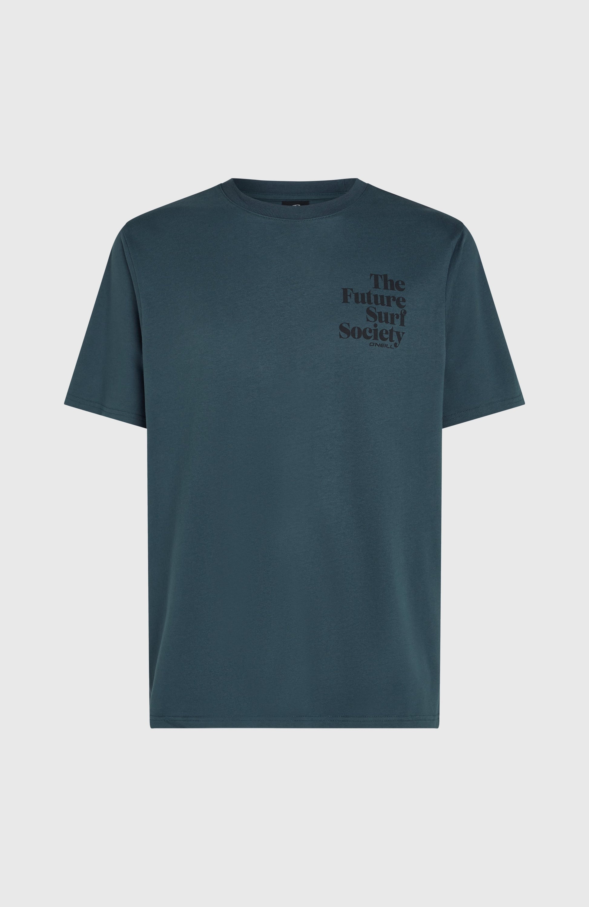 Future Surf Society T-Shirt Men Alma Steel