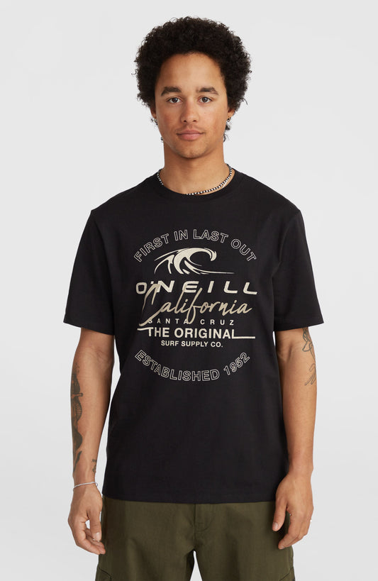 Cali Wave T-Shirt Men Black Out