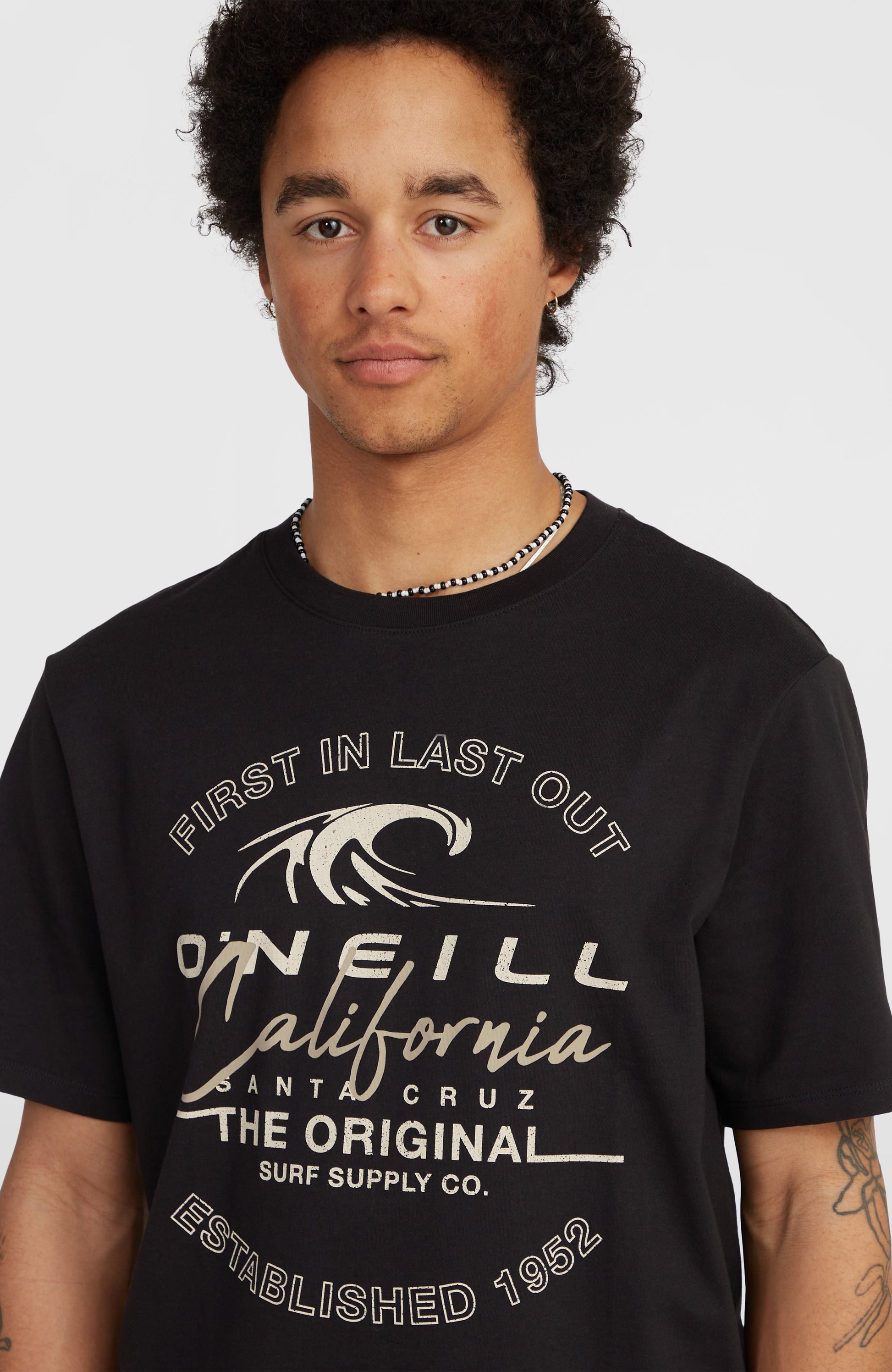 Cali Wave T-Shirt Men Black Out