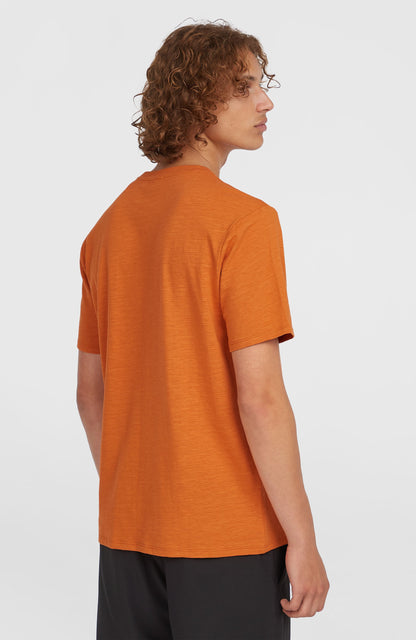 Slub Chest Pocket T-Shirt Men Cinnamon Stick