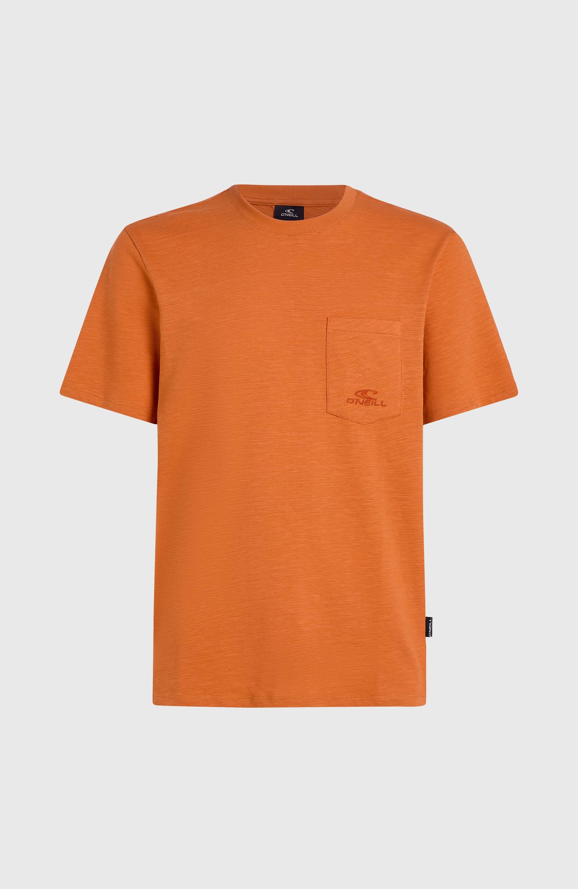 Slub Chest Pocket T-Shirt Men Cinnamon Stick