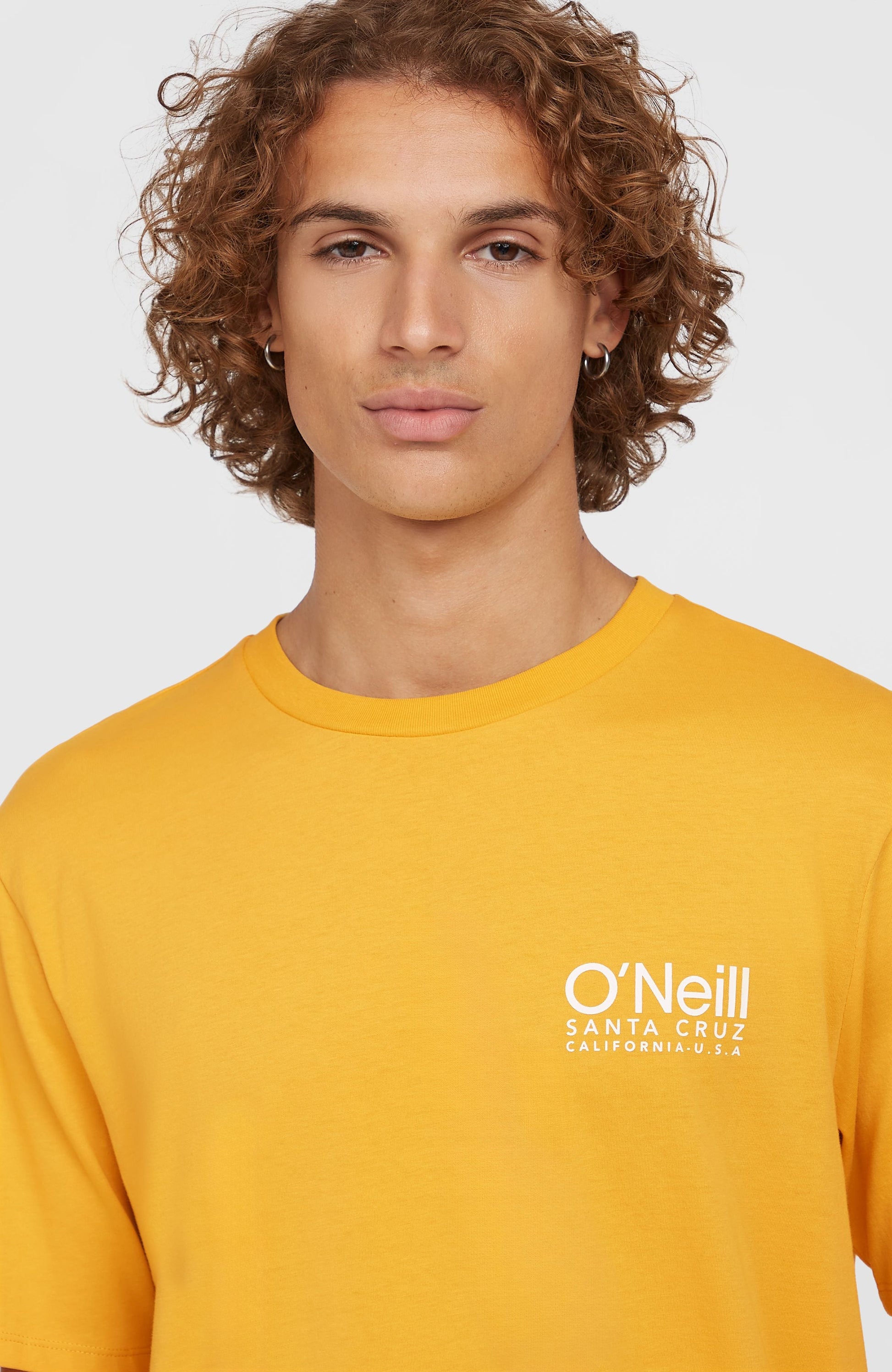 Original Cali Logo T-Shirt Men Golden Haze
