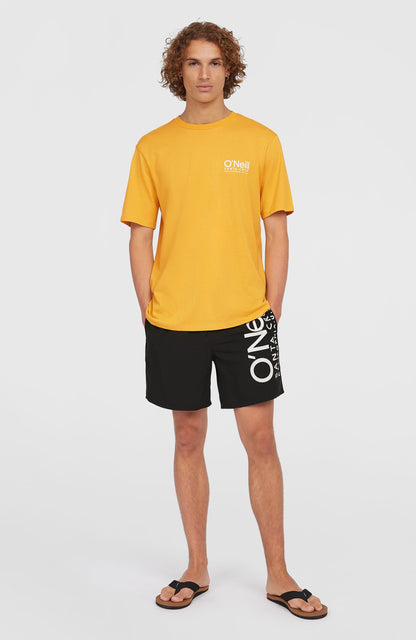 Original Cali Logo T-Shirt Men Golden Haze