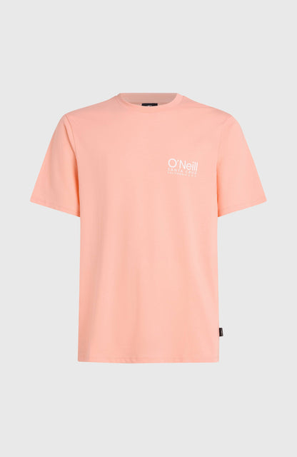 Original Cali Logo T-Shirt Men Coral Pop