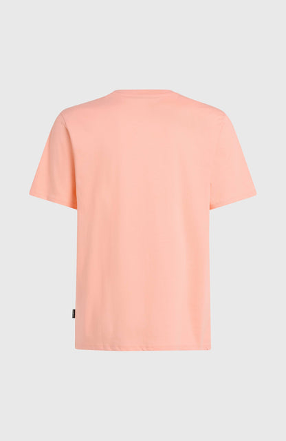 Original Cali Logo T-Shirt Men Coral Pop