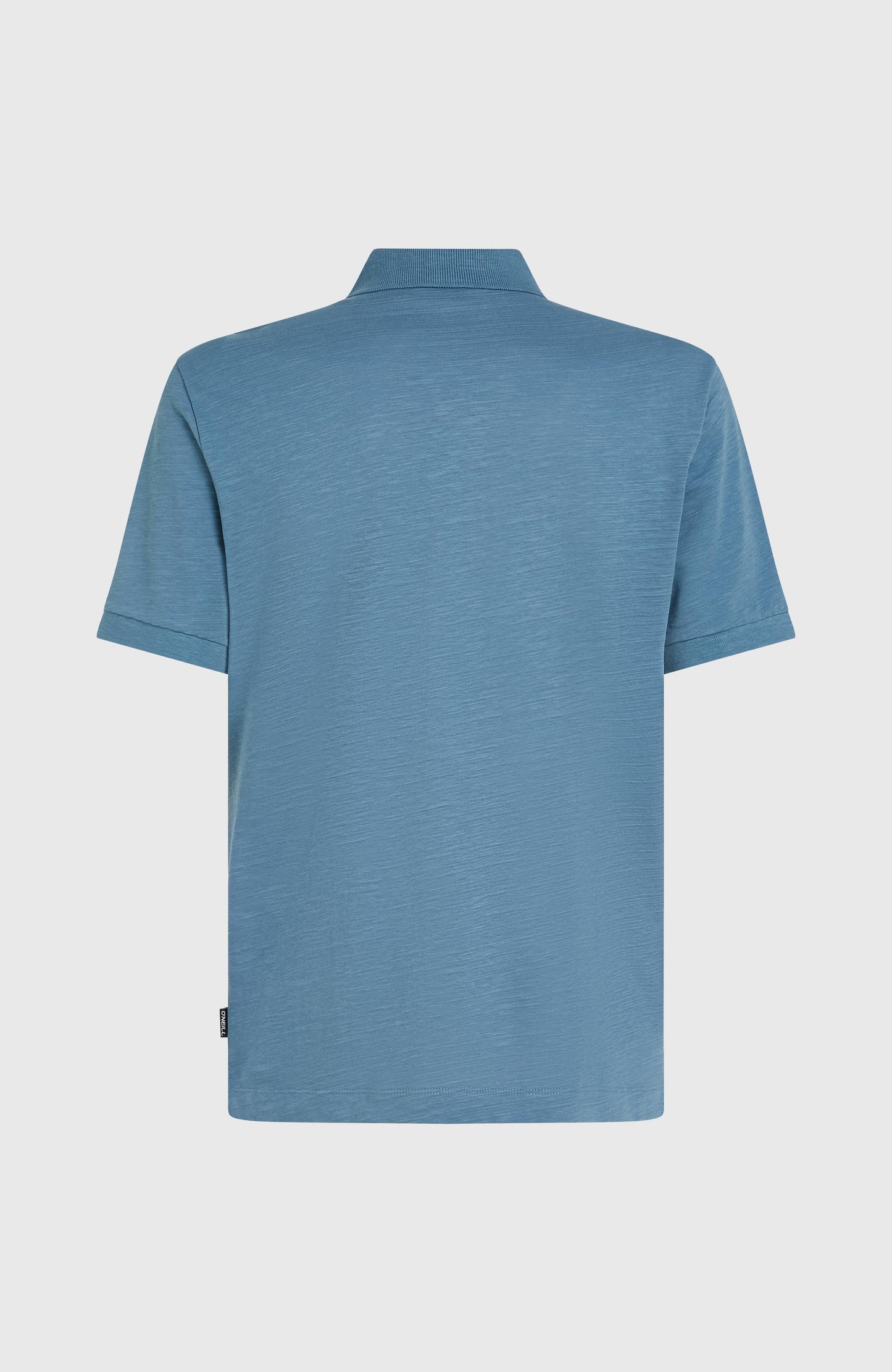 Slub Small Logo Polo Men Copen Blue