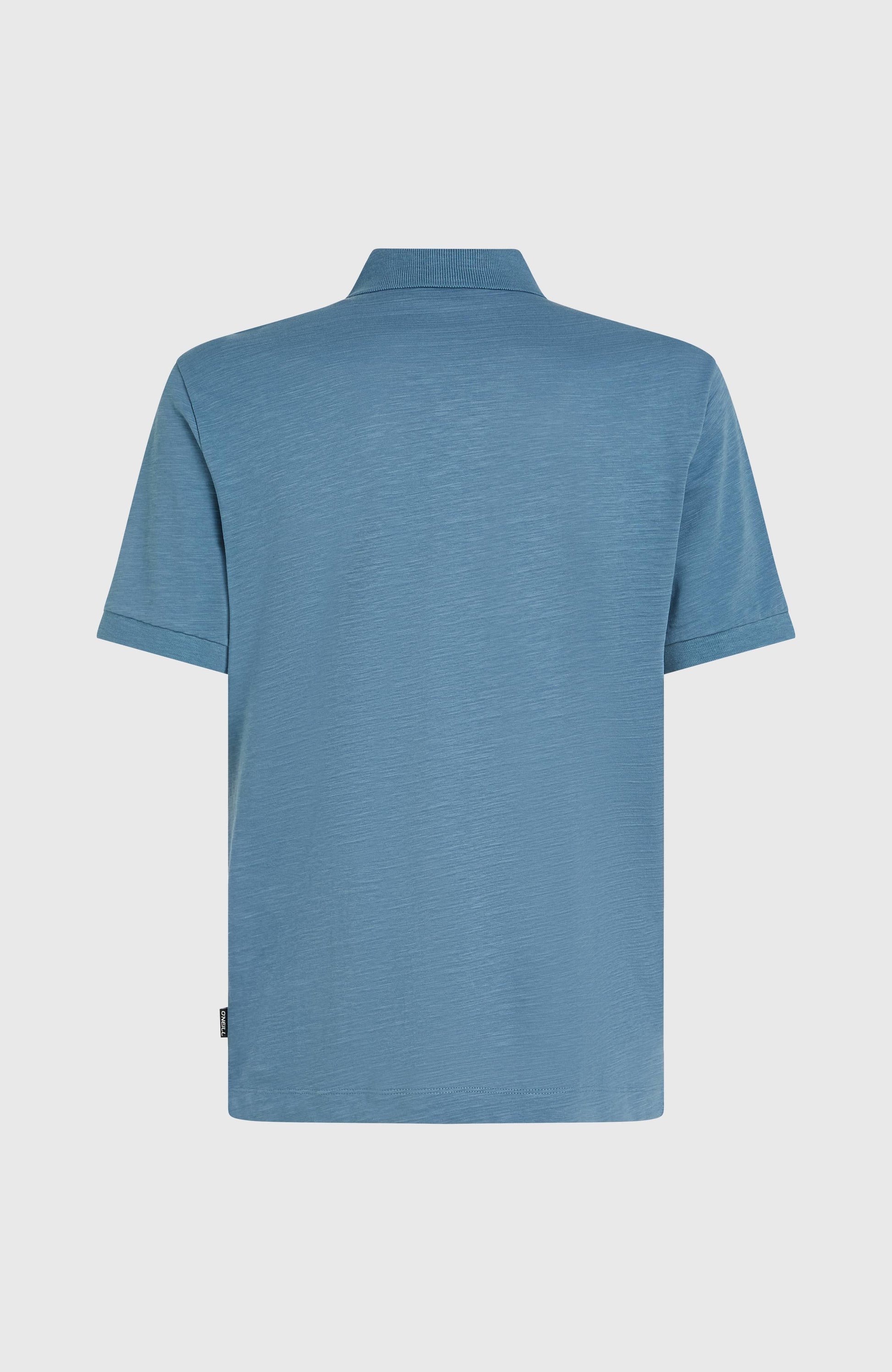 Slub Small Logo Polo Men Copen Blue