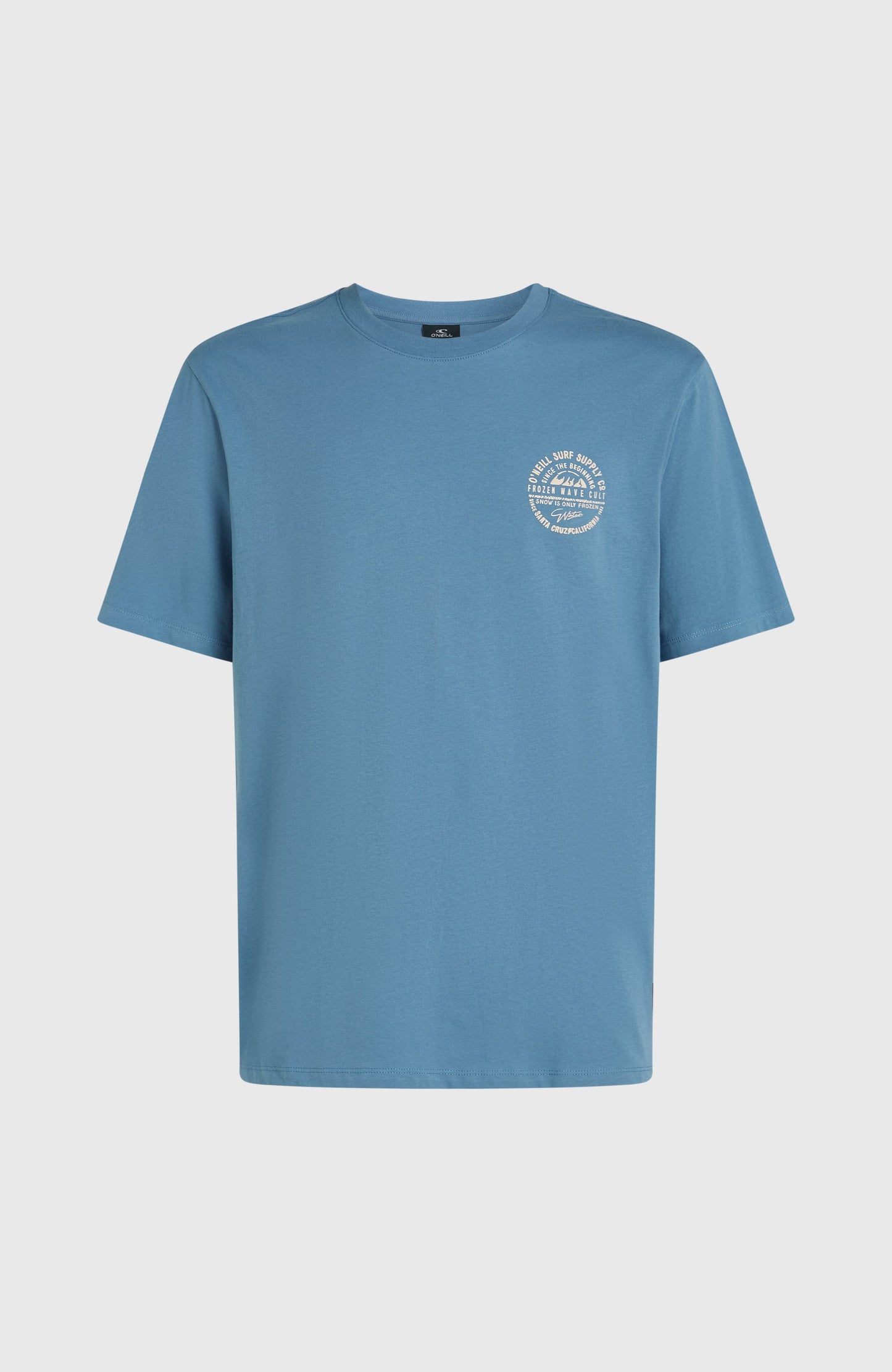 Chest-Print T-Shirt Men Mozart Blue