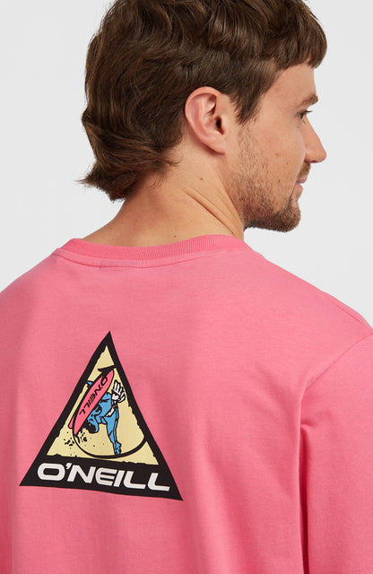 FWC'Play Graphic T-Shirt Men Skater Pink