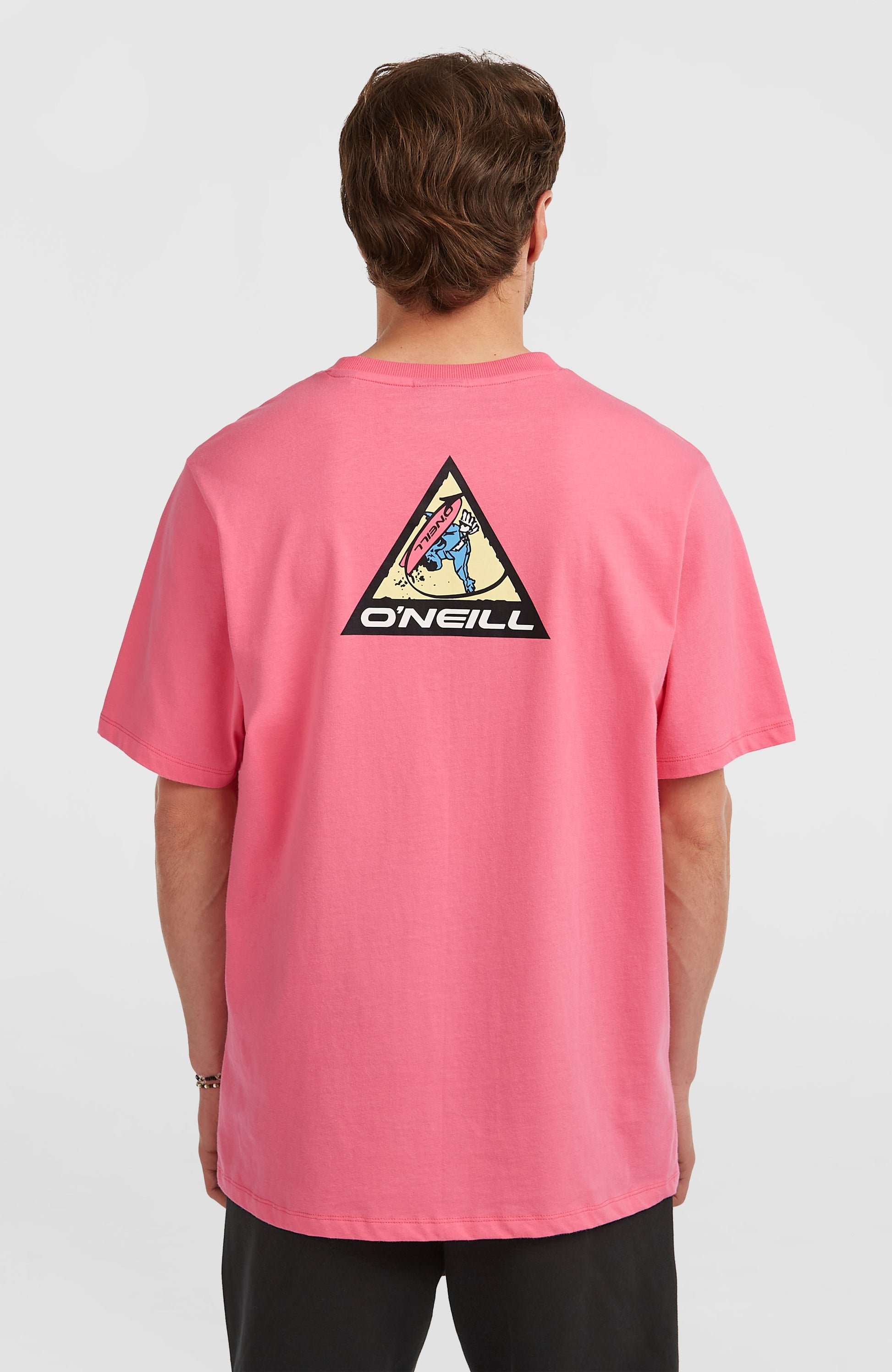FWC'Play Graphic T-Shirt Men Skater Pink