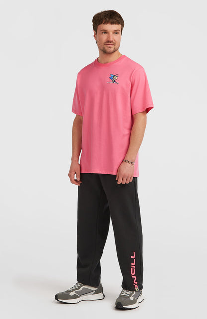 FWC'Play Graphic T-Shirt Men Skater Pink
