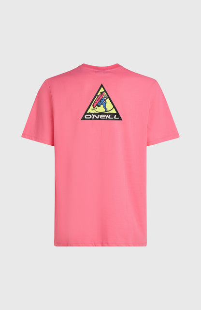 FWC'Play Graphic T-Shirt Men Skater Pink
