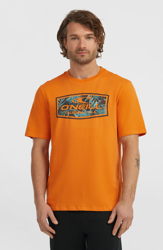 Graphic T-Shirt Men Mango Punch