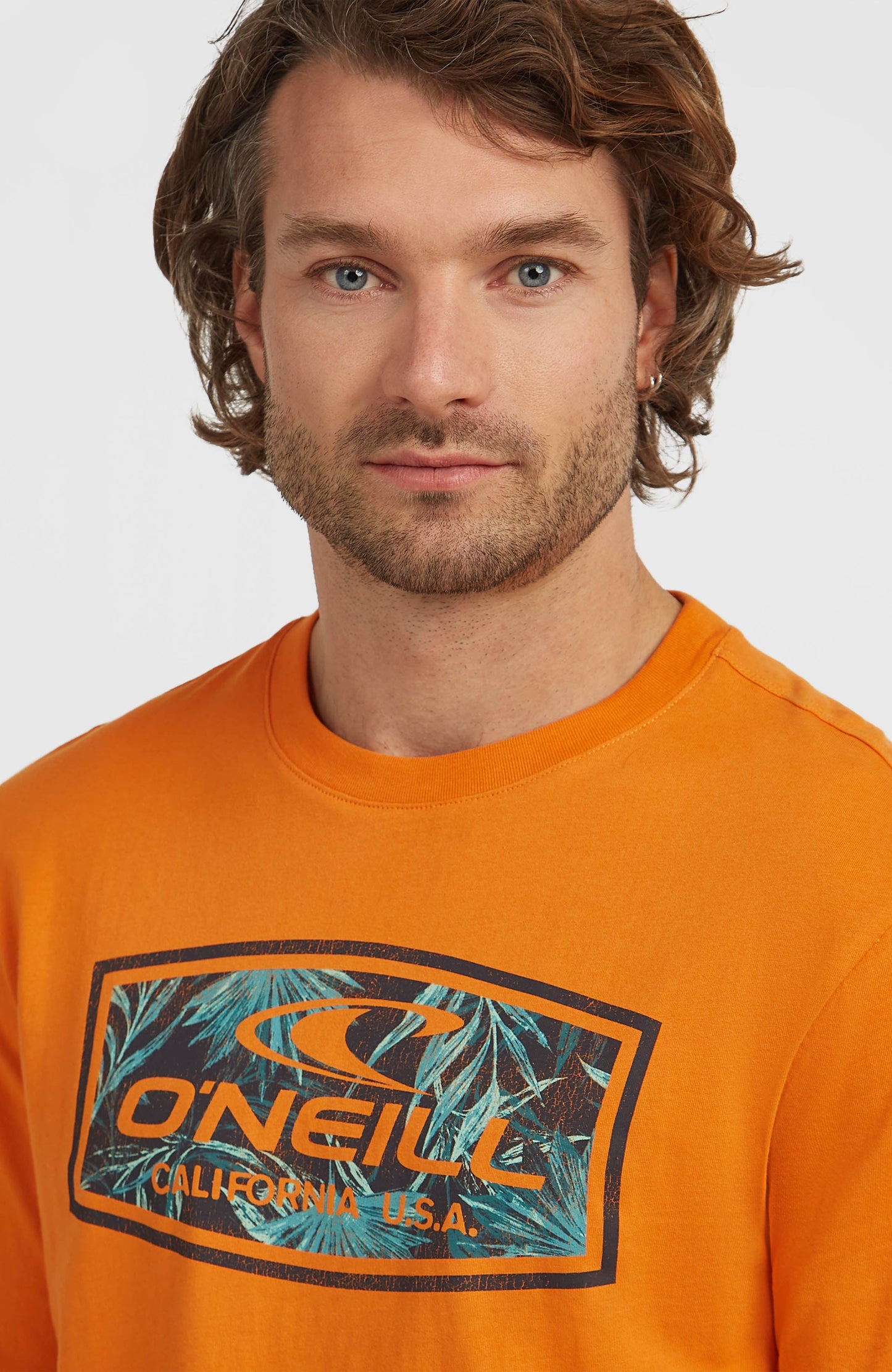 Graphic T-Shirt Men Mango Punch