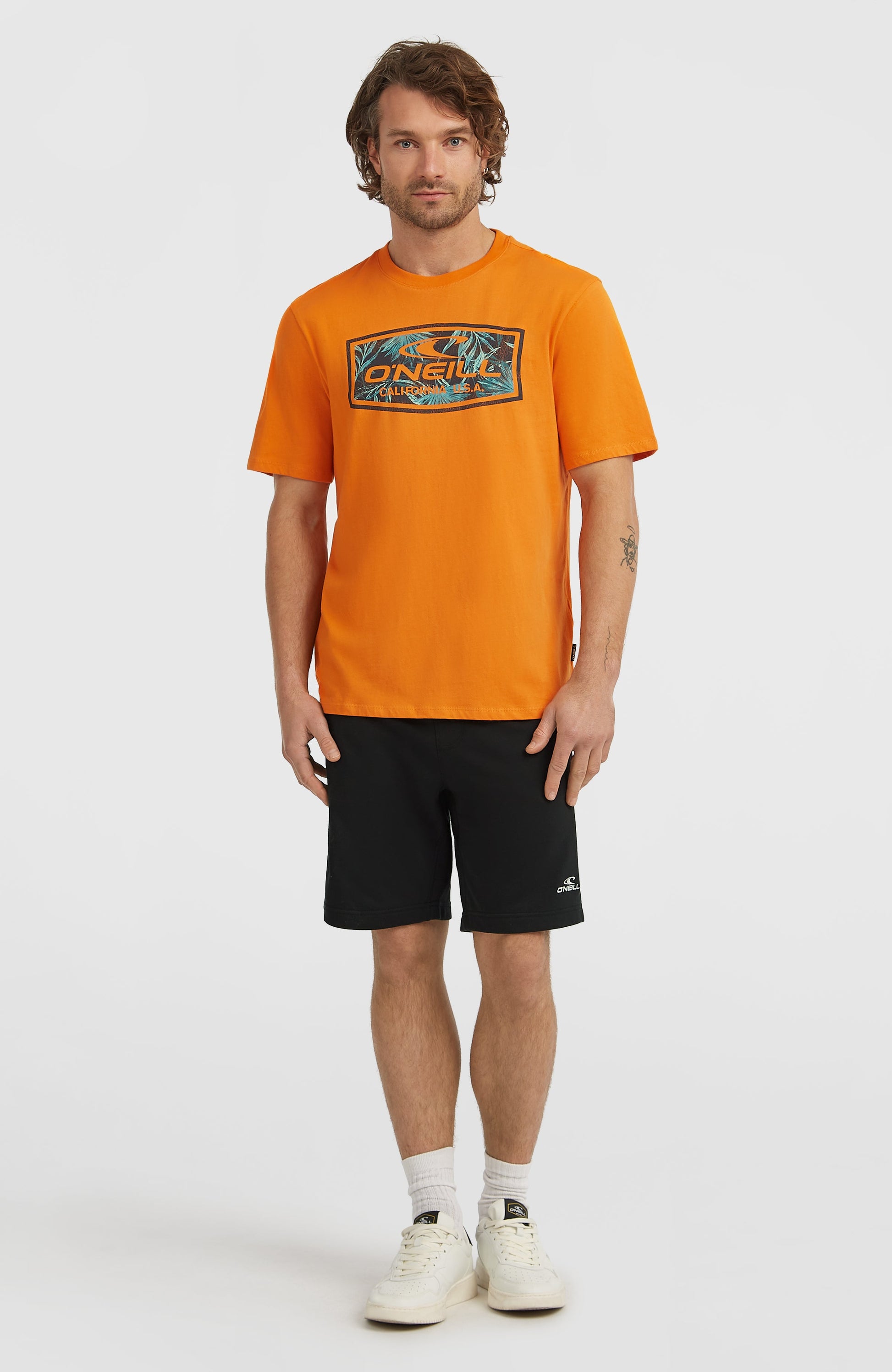 Graphic T-Shirt Men Mango Punch