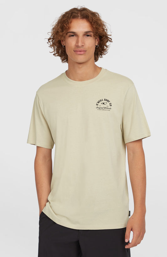 Surf Co T-Shirt Men Light Khaki