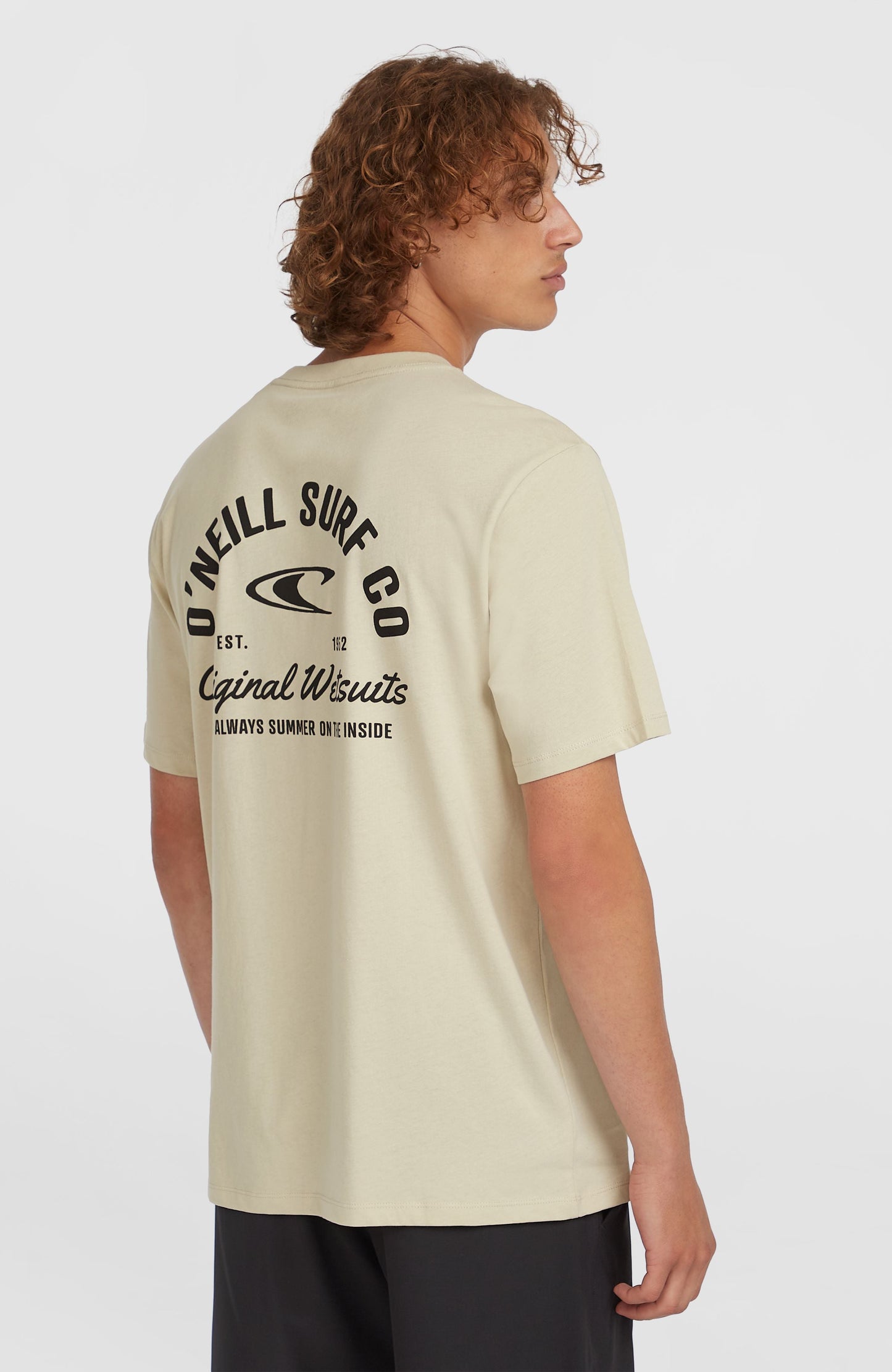 Surf Co T-Shirt Men Light Khaki