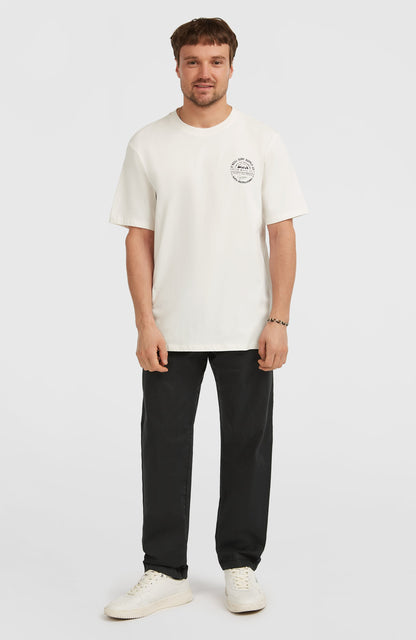 Chest-Print T-Shirt Men Snow White