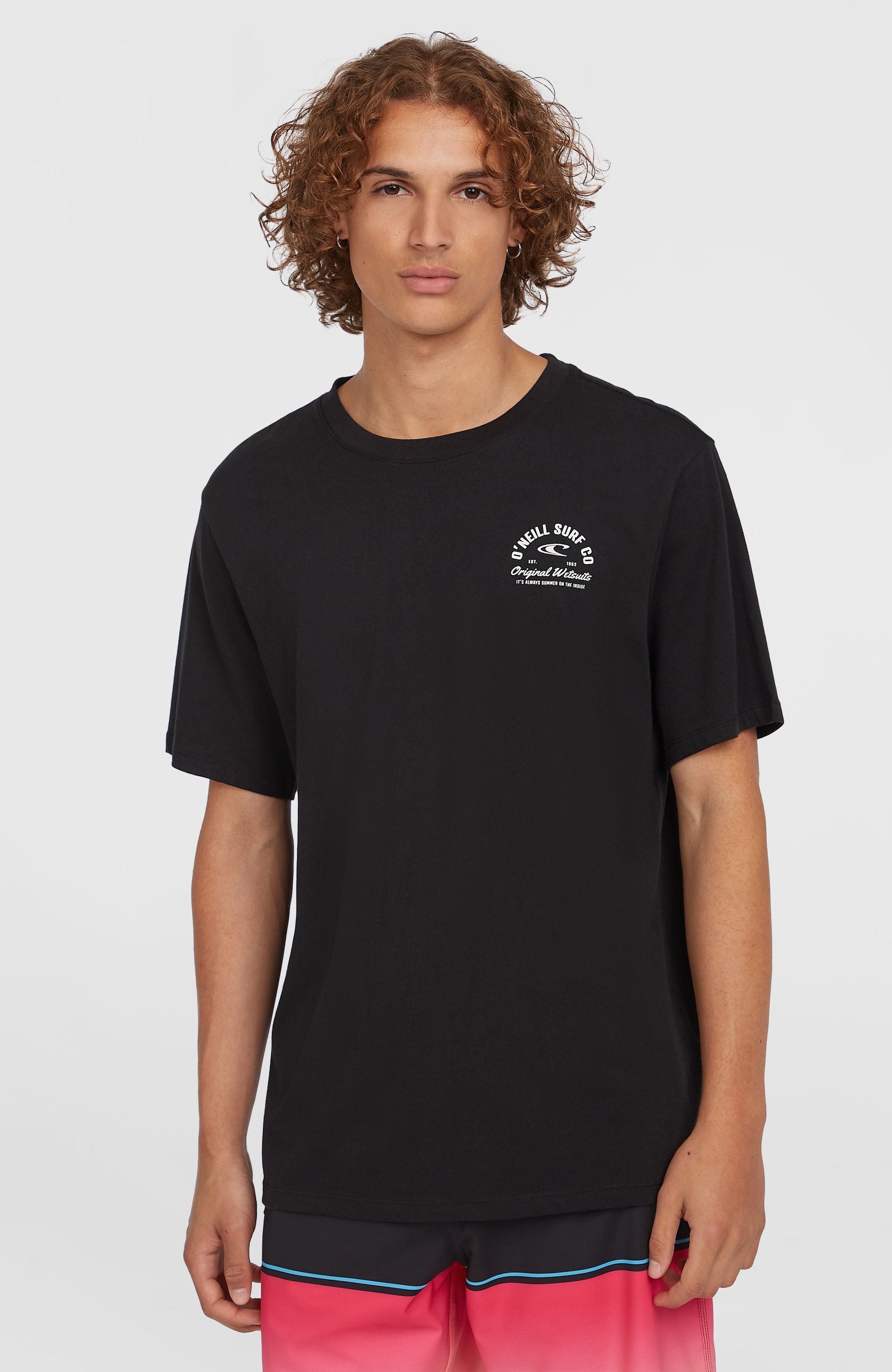 Surf Co T-Shirt Men Black Out