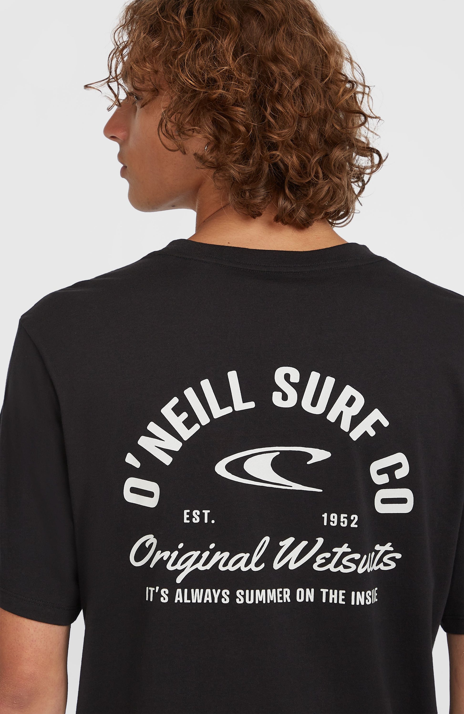 Surf Co T-Shirt Men Black Out