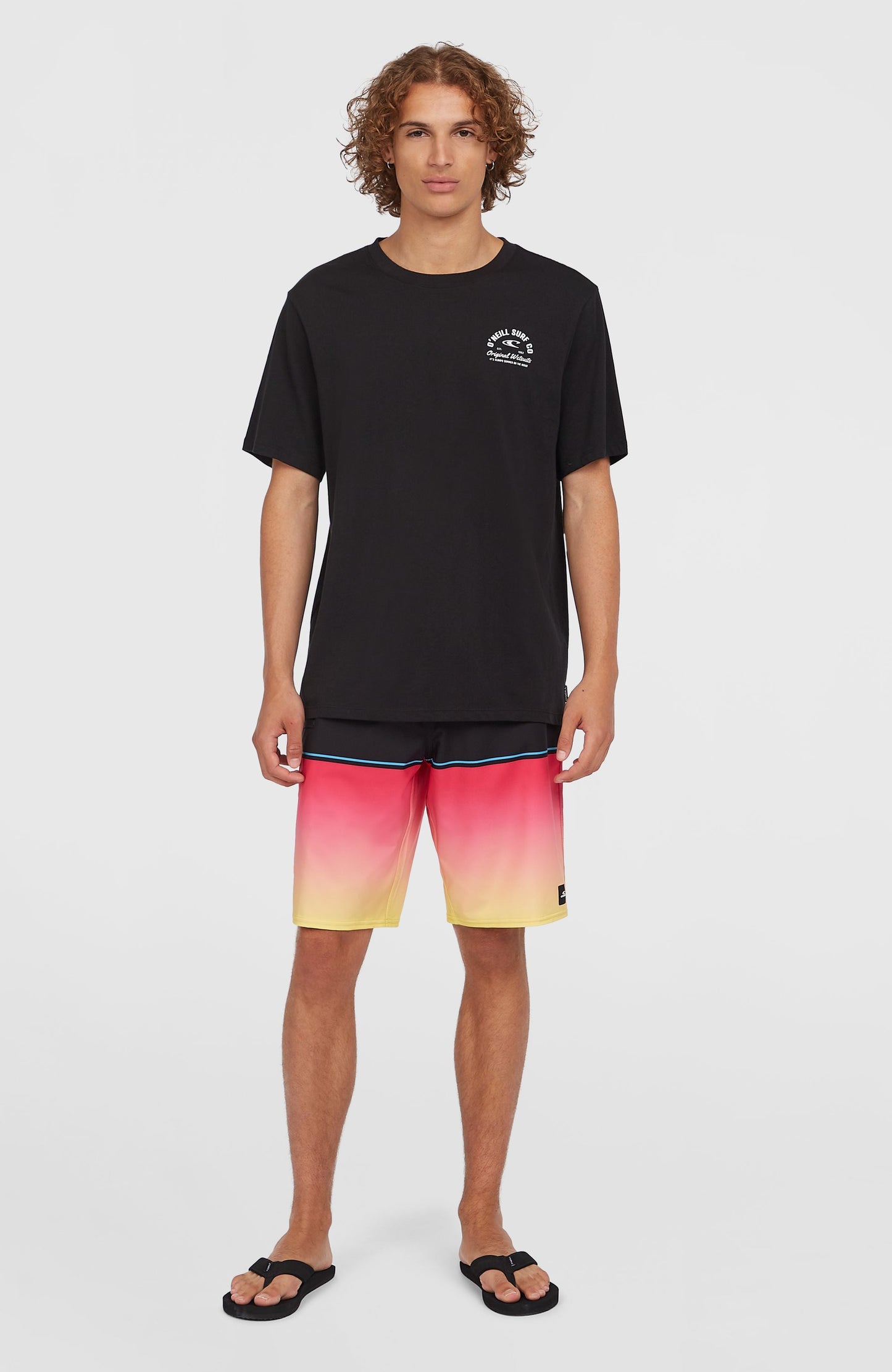 Surf Co T-Shirt Men Black Out