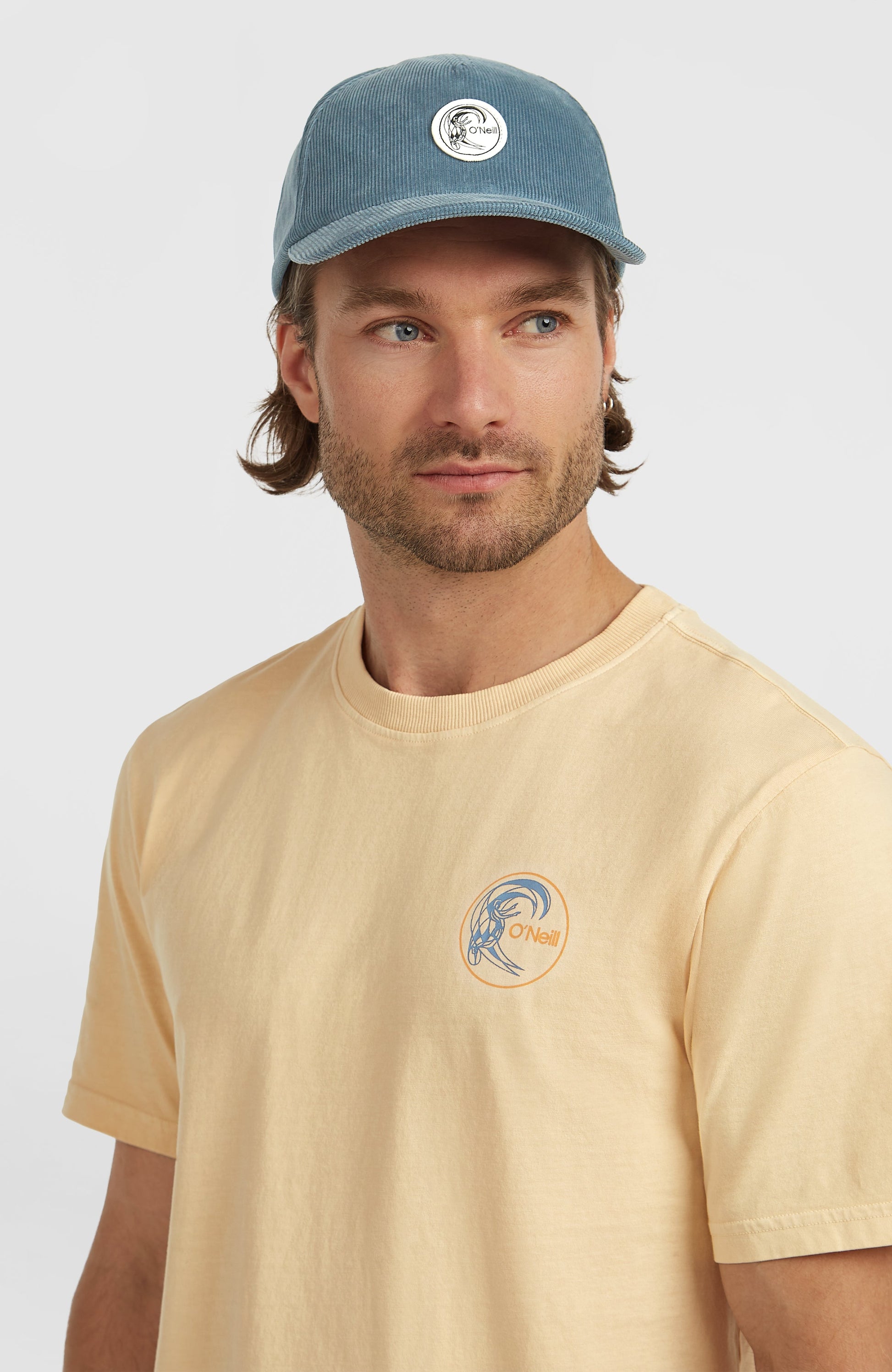 O'Riginals Retro Back-Print T-Shirt Men Macaron
