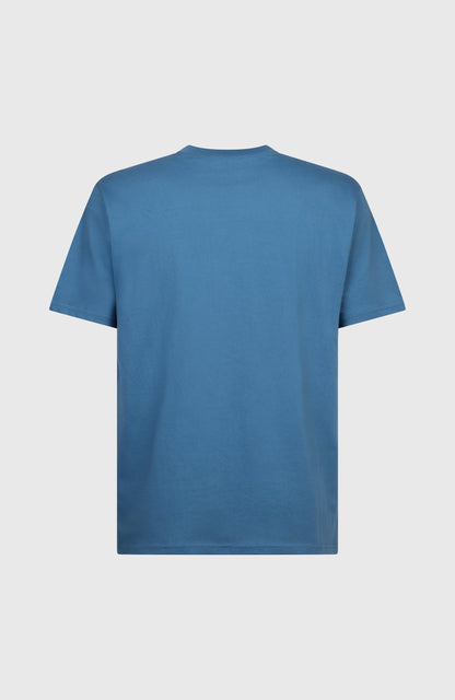 O'Riginals Chest Print T-Shirt Men Copen Blue