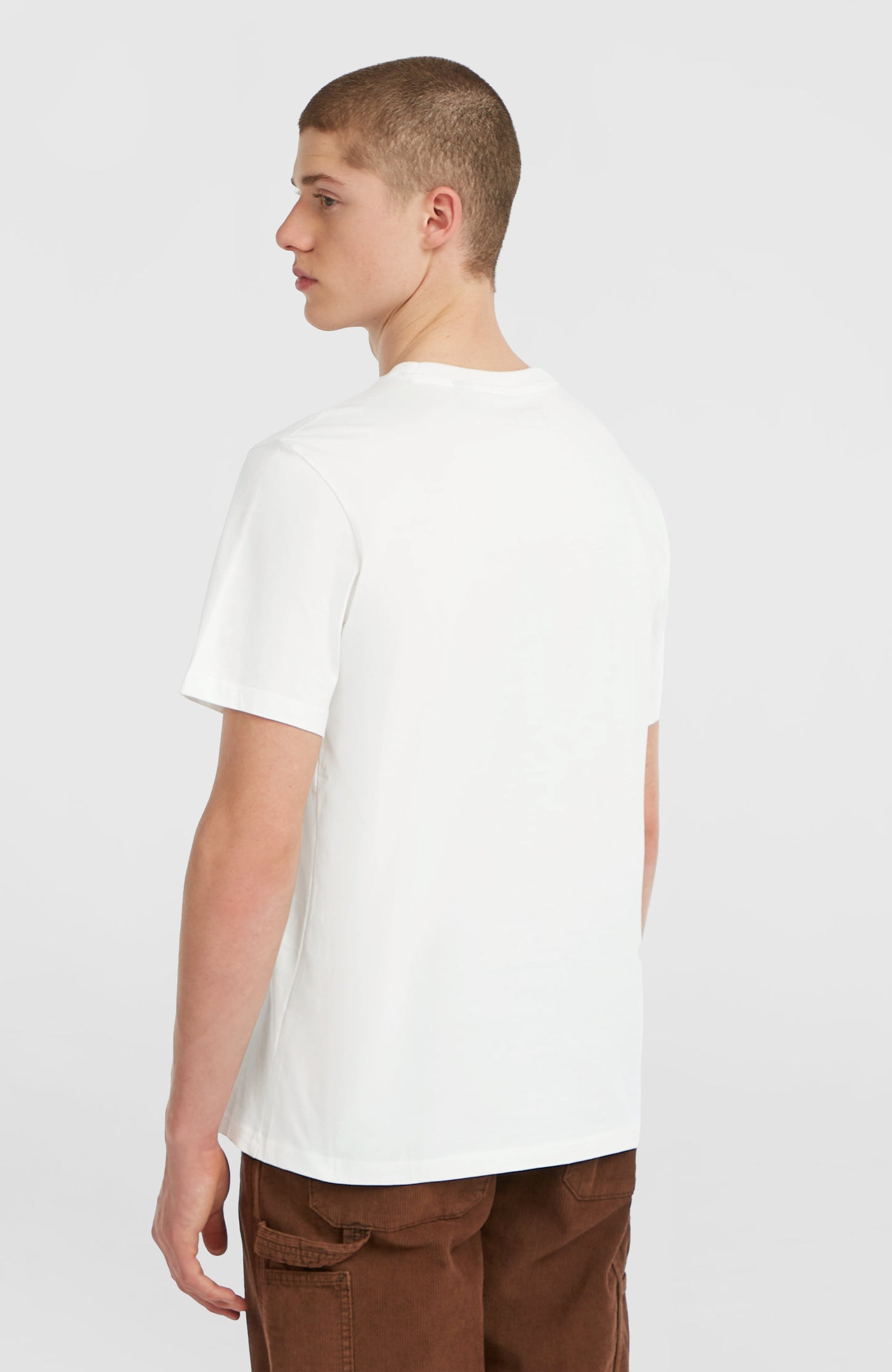O'Riginals Badge T-Shirt Men Snow White