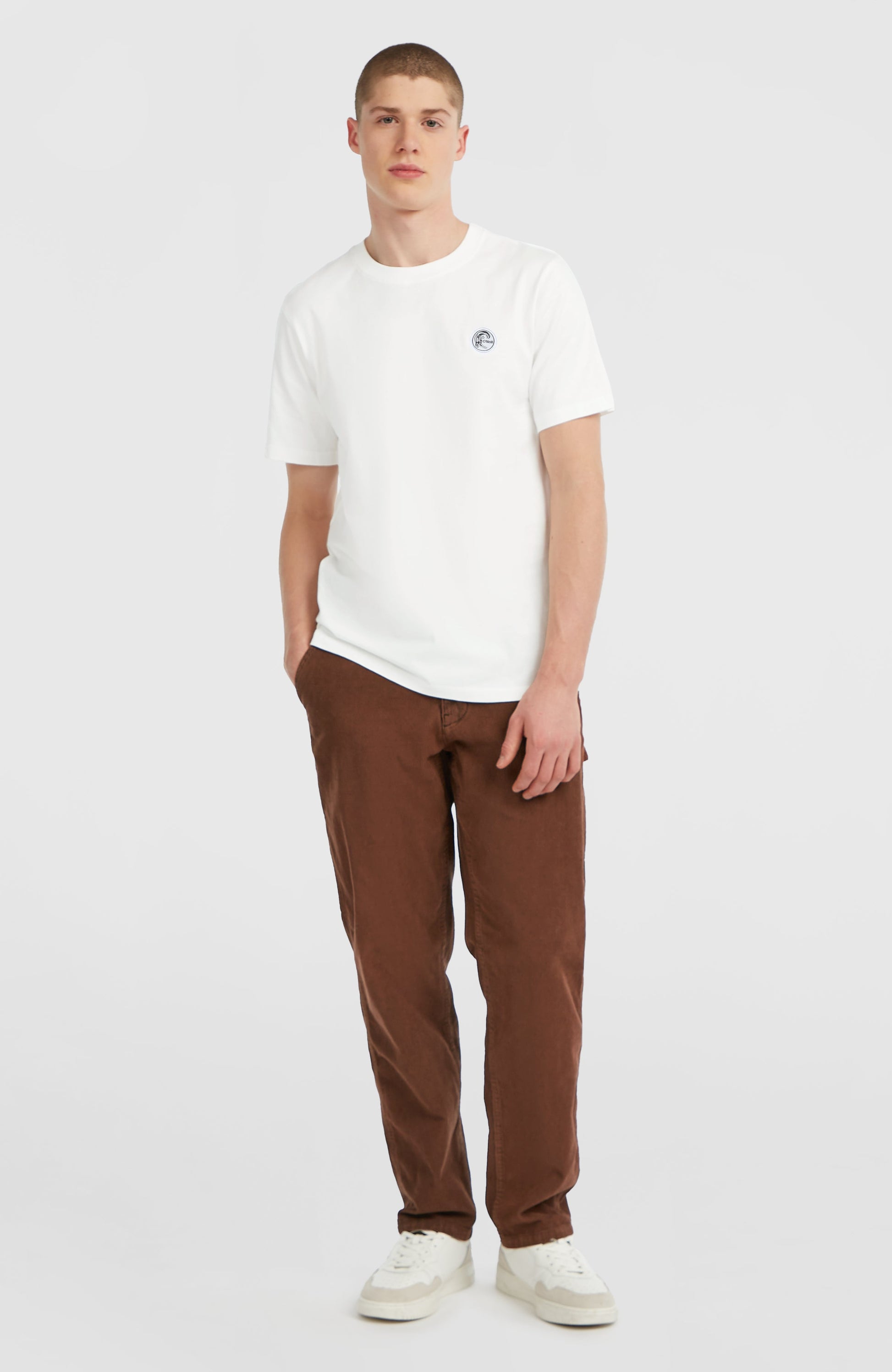 O'Riginals Badge T-Shirt Men Snow White