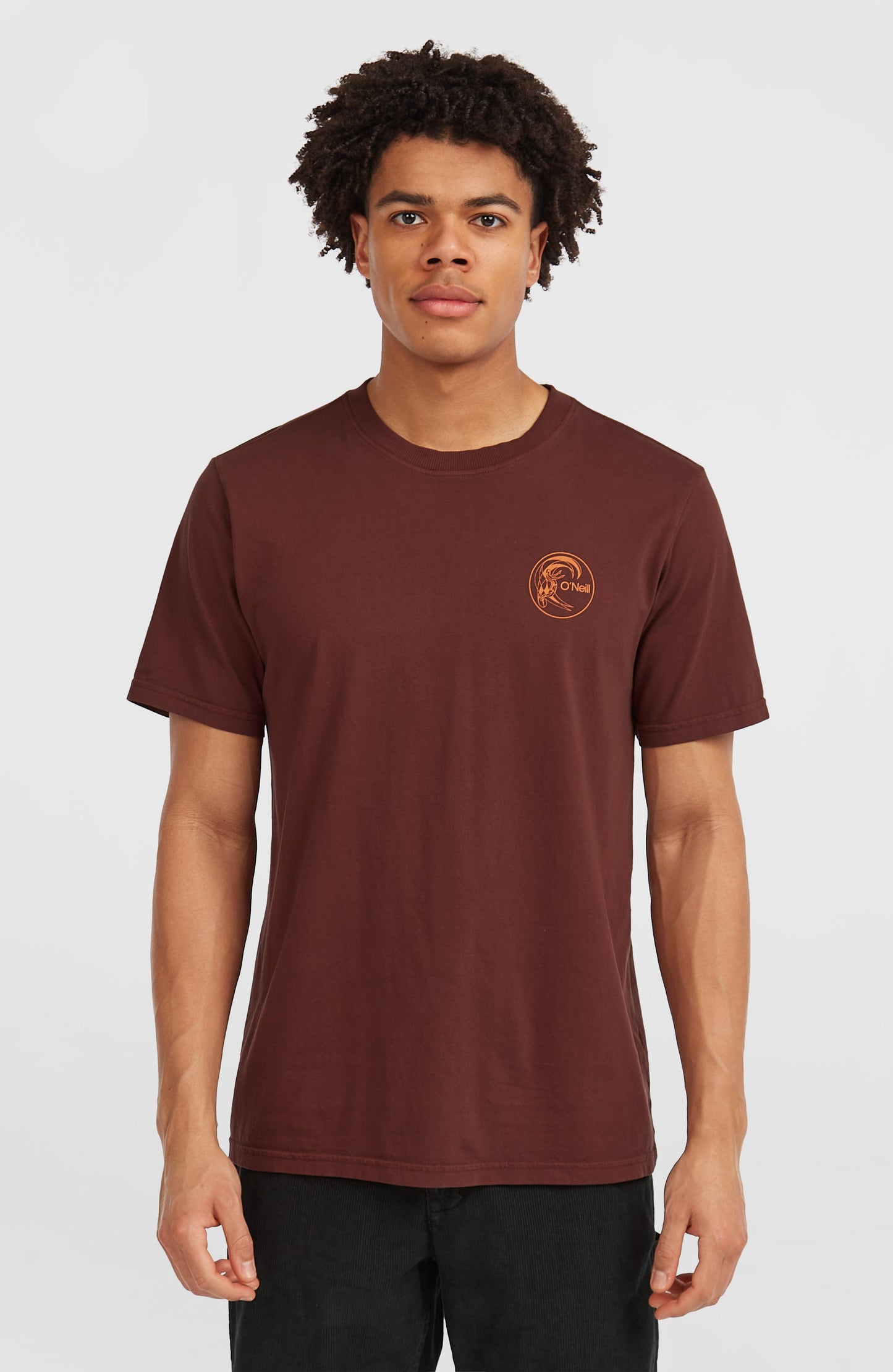 O'Riginals Retro Back-Print T-Shirt Men Hazel Spice