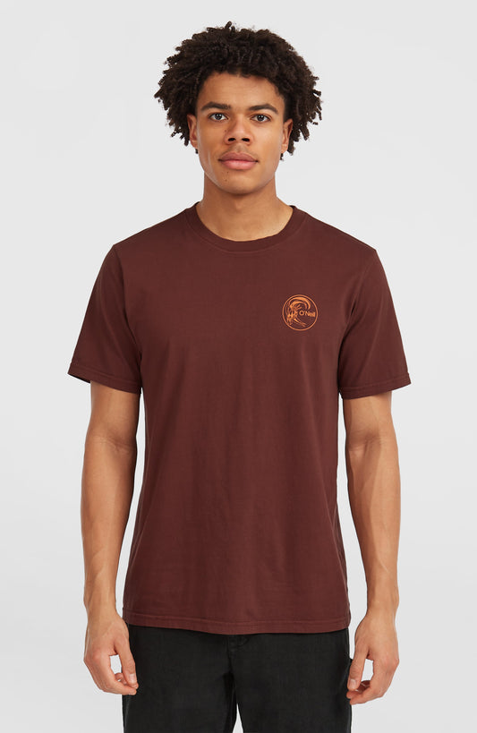 O'Riginals Retro Back-Print T-Shirt Men Hazel Spice