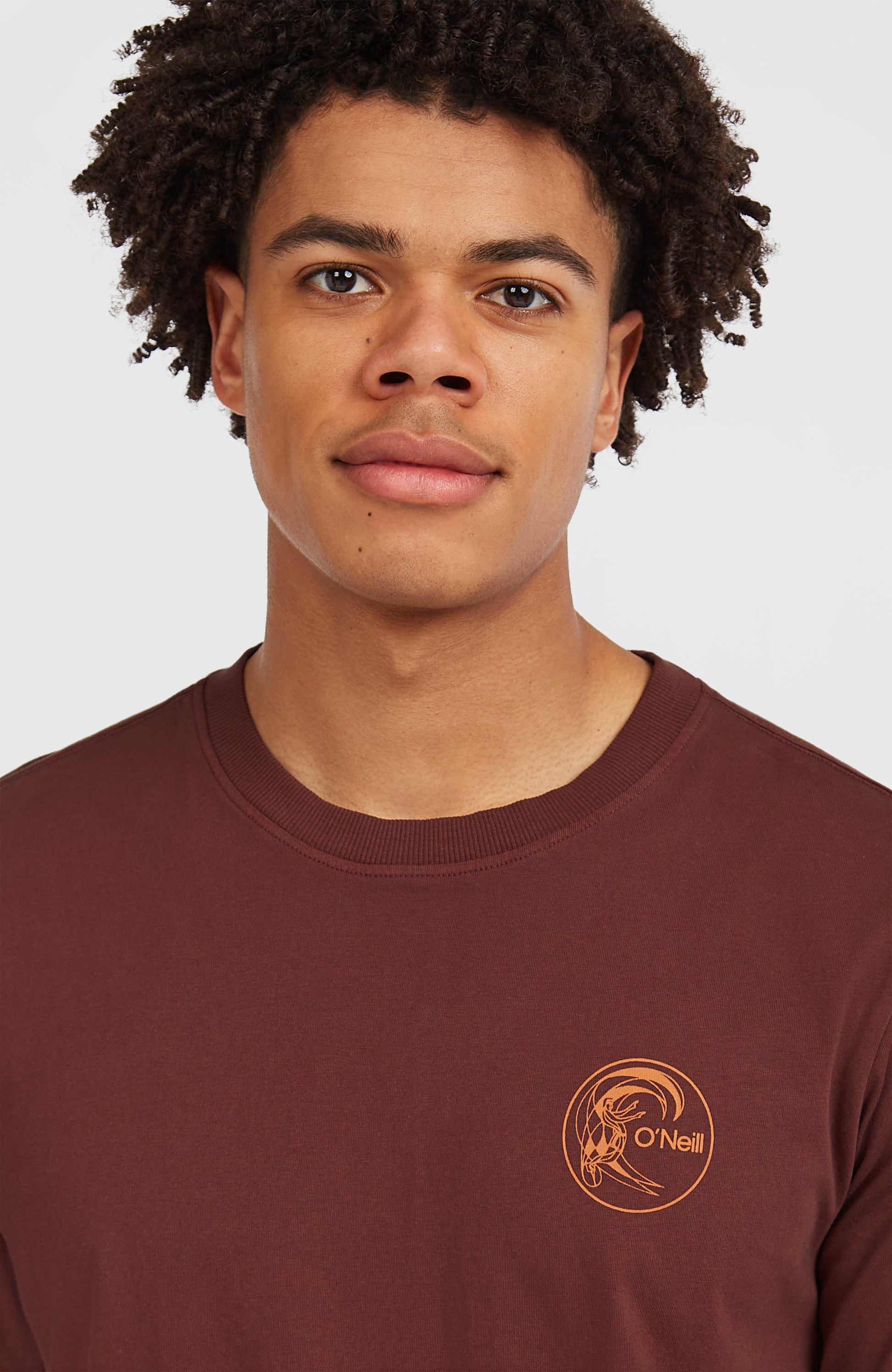 O'Riginals Retro Back-Print T-Shirt Men Hazel Spice